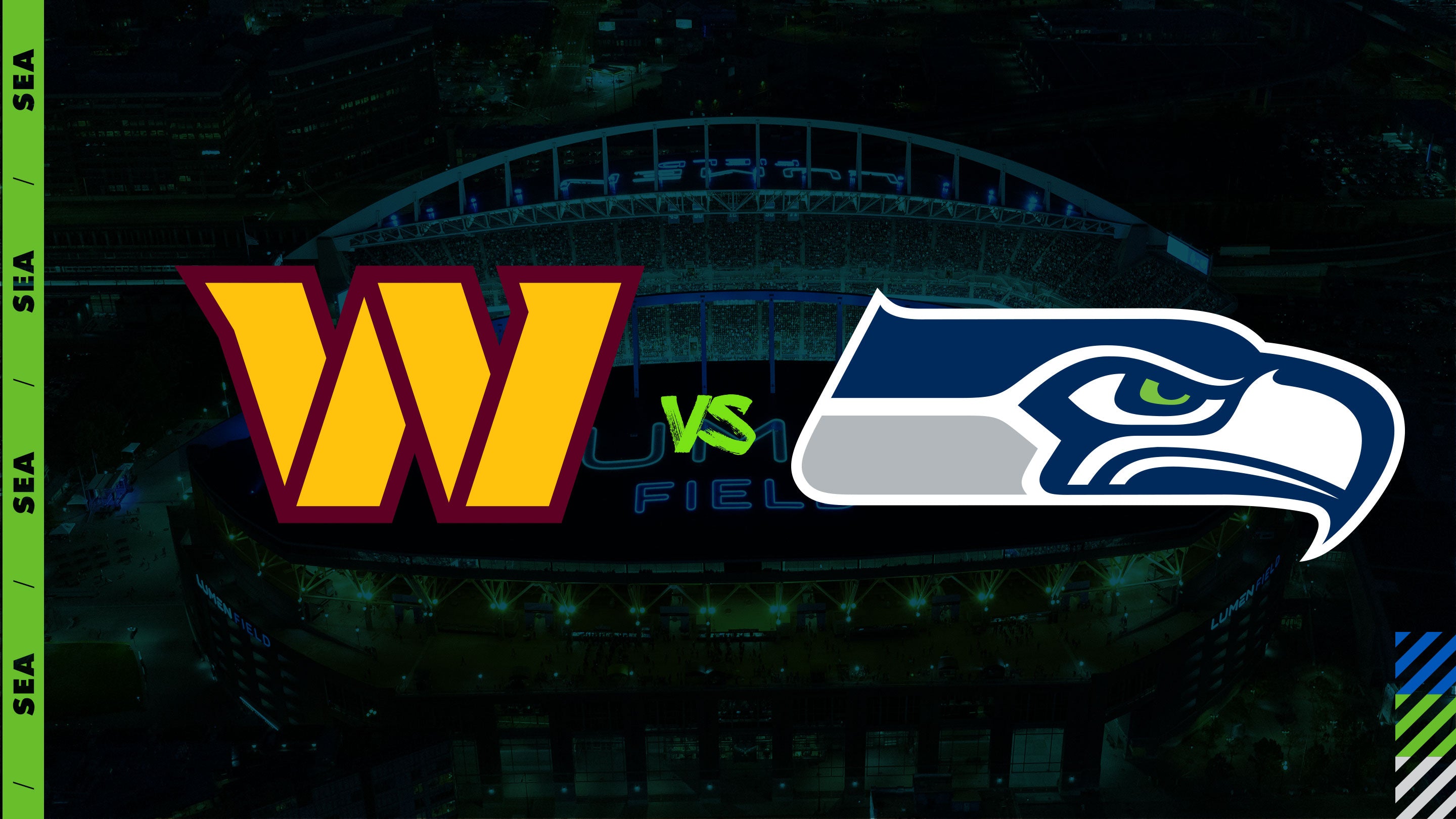 Seahawks vs. Commanders November 12, 2023 Seattle Seahawks