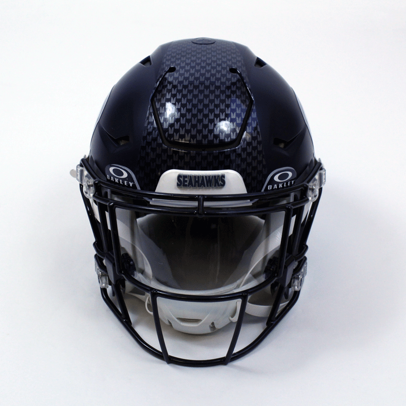 football helmet 1800s Game-Used Tre Brown #22 Helmet 12.26.24-1.5.25