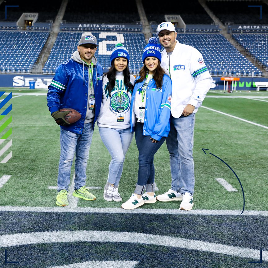 Gameday Experiences Midfield Photos Seahawks vs. Dolphins Sept. 22