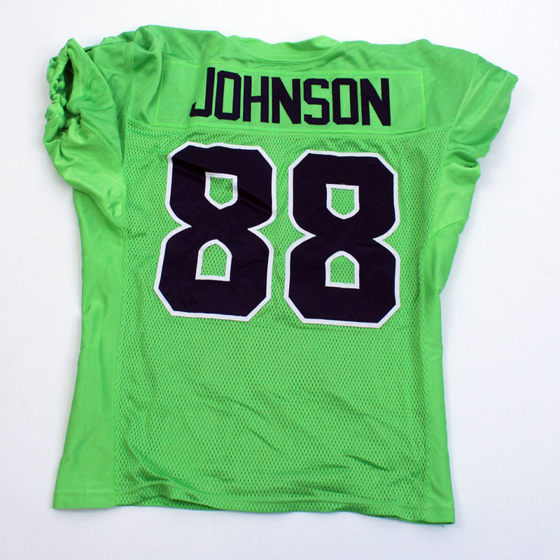 Team Issued Cade Johnson 88 Color Rush Practice Jersey SA 11248 Seattle Seahawks