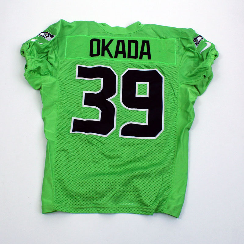 Team-Issued Ty Okada #39 Color Rush Practice Jersey - SA#11093