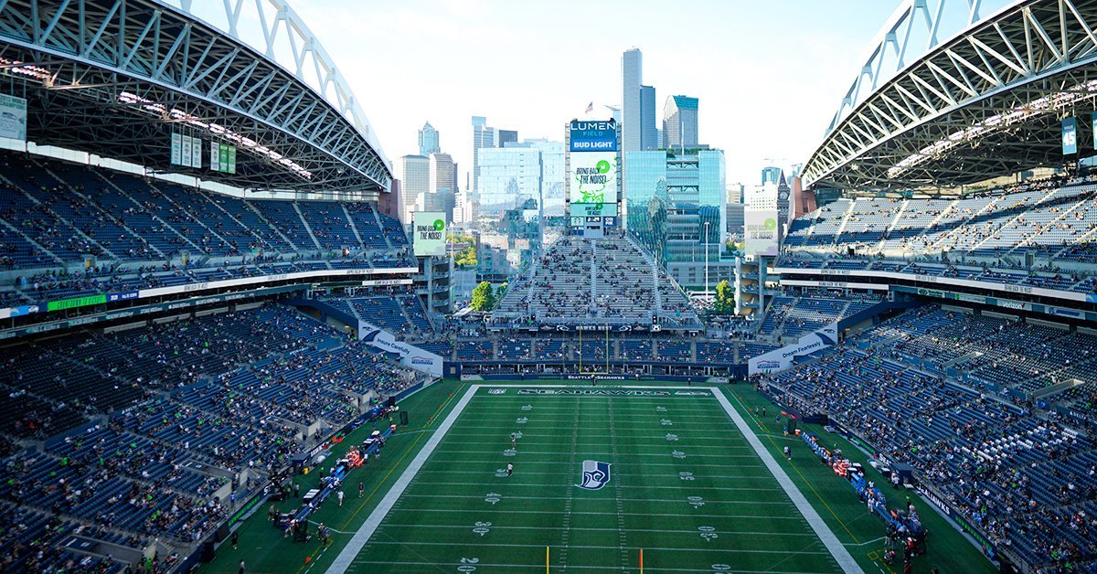 Seattle Seahawks on X: Stepping up. #GoHawks x @budlight   / X