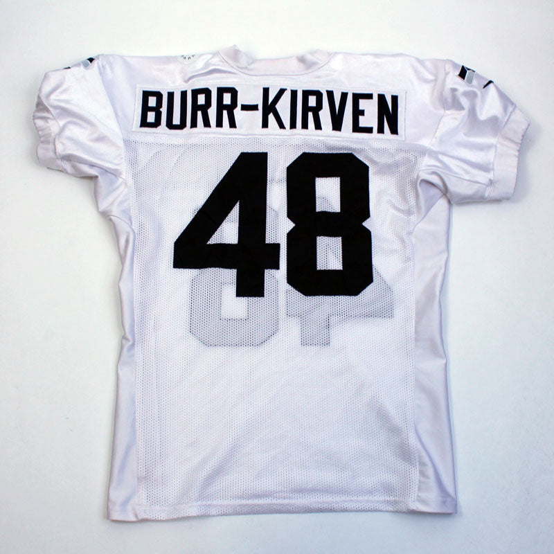 Team-Issued Ben Burr-Kirven #48 White Practice Jersey - SA#10895 ...