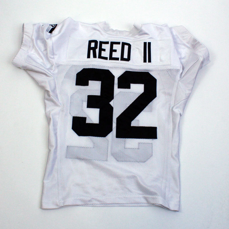 Team-Issued Jerrick Reed II #78 White Practice Jersey - SA#11176 ...