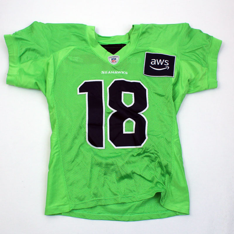 Team-Issued Lance Boykin #18 Color Rush Practice Jersey - SA#11080